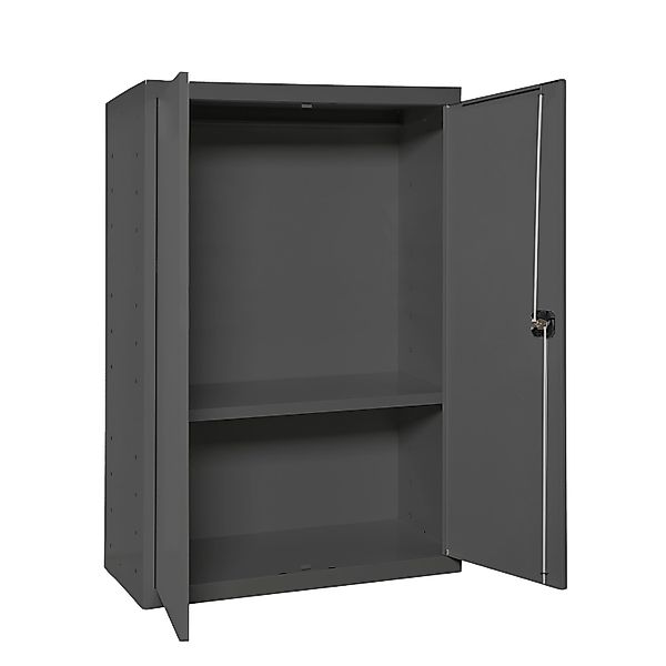 PROREGAL Stahlschrank AMEGO HxBxT 90 x 80 x 40 cm 1x Fachboden Anthrazit-An günstig online kaufen