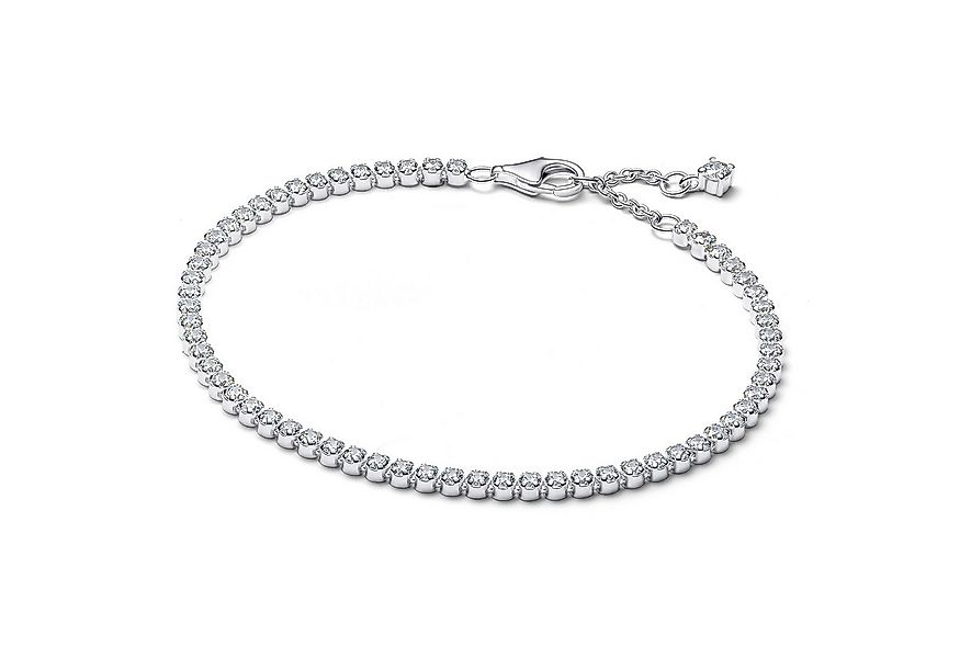 Pandora Tennisarmband Tennisarmband für Damen Silber Zirkonia günstig online kaufen