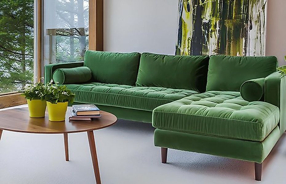 Xlmoebel Ecksofa Neu gestaltete Eck-Couch in L-Form für das Wohnzimmer - Po günstig online kaufen