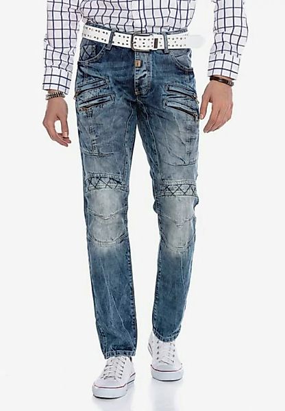 Cipo & Baxx Bequeme Jeans mit markanten Ziernähten günstig online kaufen
