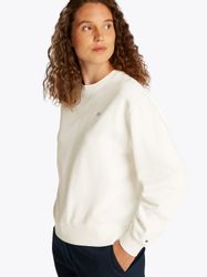 Tommy Hilfiger Sweatshirt "REG CONTRAST FLAG SWEATSHIRT" mit Logo-Flag günstig online kaufen