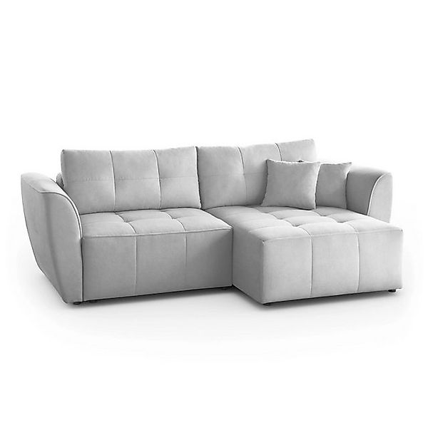 Beautysofa Ecksofa BAHAMA, B:250/H:70/T:145cm, mit Schlaffunktion, universe günstig online kaufen
