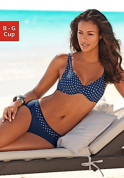 LASCANA Bügel-Bikini mit modischen Punkten günstig online kaufen