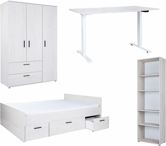 arthur berndt Jugendzimmer-Set "Jugendzimmer-Set "Mathea" 4-teilig", (Set, günstig online kaufen