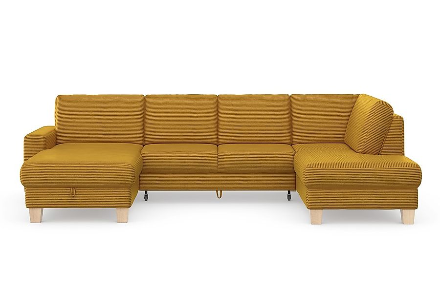 Home affaire Wohnlandschaft "Summer U-Form", mit oder ohne Bettfunktion und günstig online kaufen