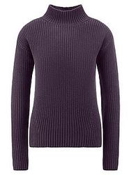 Pullover Stehkragen Peter Hahn lila günstig online kaufen