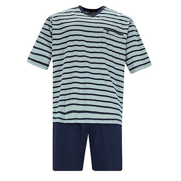 Hajo Pyjama Herren Pyjama Baumwolle (2 günstig online kaufen