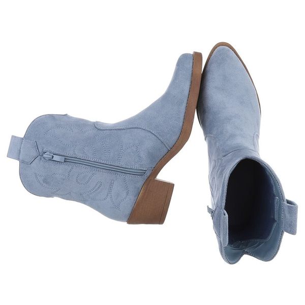 Ital-Design Elegante Cowboy-Stiefel aus Kunstleder mit günstig online kaufen