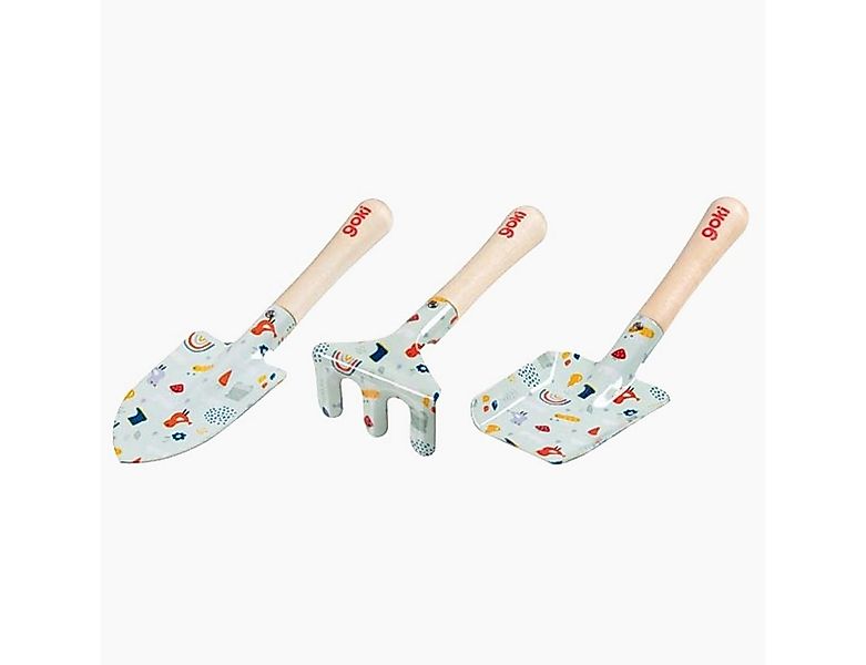 goki Spielzeug-Gartenset Gartengeräte-Set, Frühling, (packung, 3-tlg., set) günstig online kaufen