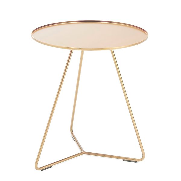 Steely Beistelltisch 45cm Gold Metallic günstig online kaufen