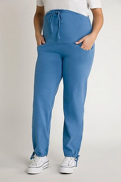 Ulla Popken Dehnbund-Hose Bellieva-Sweatpants breiter Bund Biobaumwolle Sch günstig online kaufen