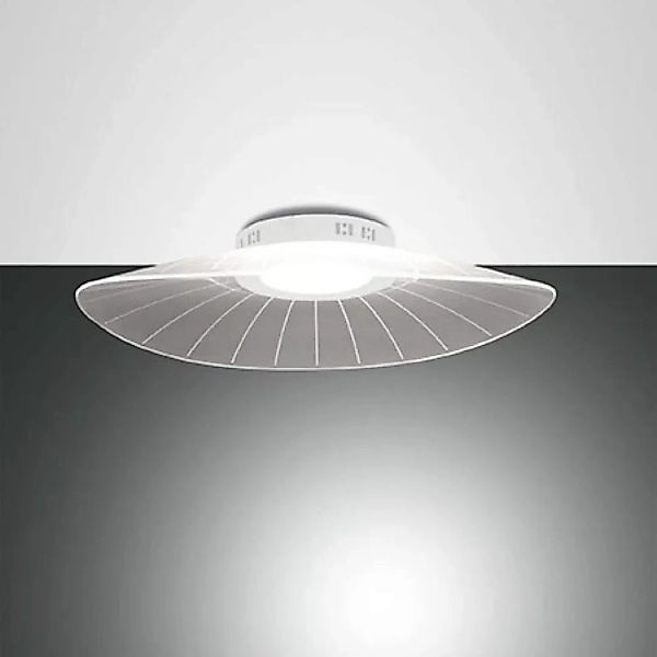 LED Deckenleuchte Vela in Weiß 24W 4000lm 590mm günstig online kaufen