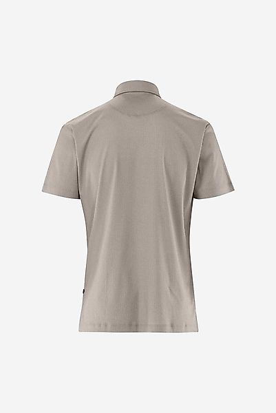 Poloshirt mit Mikro-Druck aus Schweizer Baumwolle günstig online kaufen