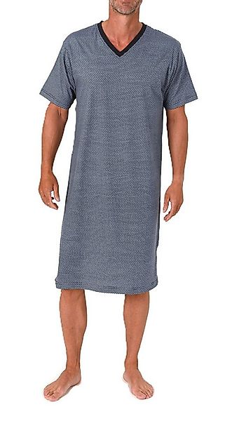 Normann Pyjama Normann Herren kurzarm Nachthemd – auch in Übergrößen günstig online kaufen