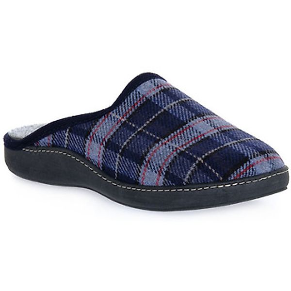 Emanuela  Hausschuhe 1903 SCOZZESE BLU günstig online kaufen