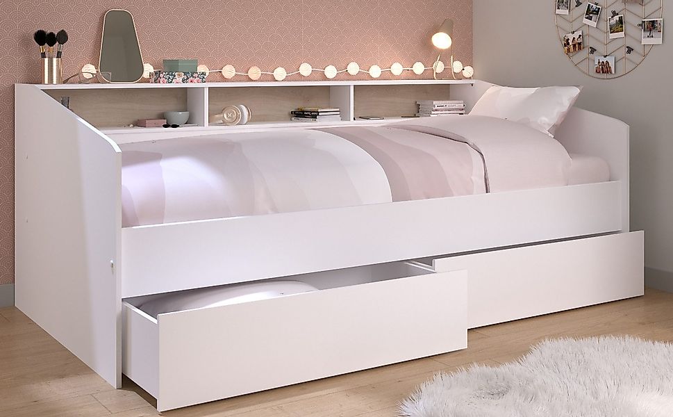 Parisot Stauraumbett Sleep (Kinderbett in weiß, günstig online kaufen