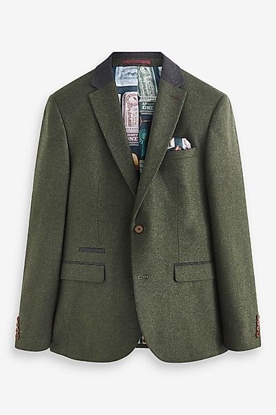 Next Baukastensakko Slim Fit Donegal Anzug günstig online kaufen