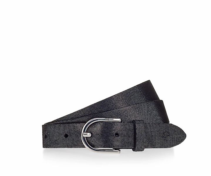 Tamaris Ledergürtel Metallic-Schimmer günstig online kaufen