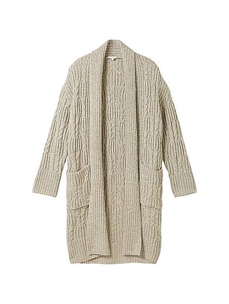 TOM TAILOR Cardigan Langer Cardigan mit recycelter Wolle günstig online kaufen