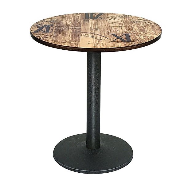 JEOBEST Bartisch Esstisch Rund, Küchentisch Esszimmertisch, Hoher Tisch, Bi günstig online kaufen