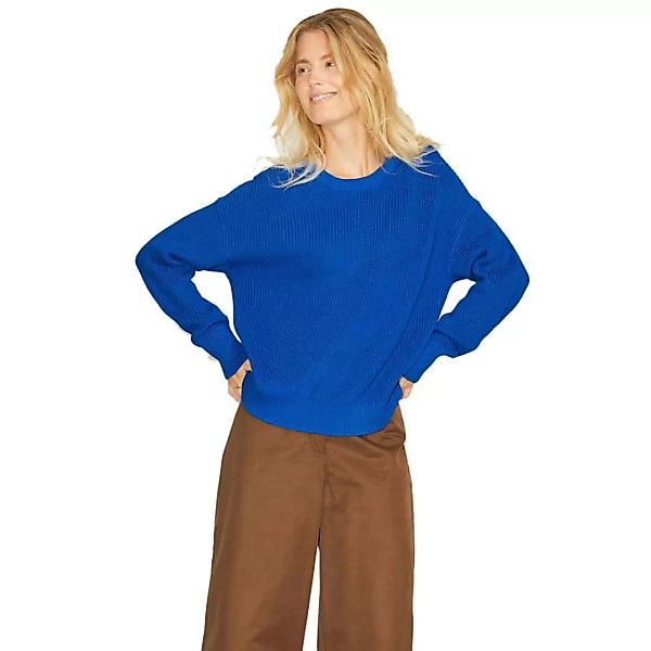 Jjxx Mila Twist Rundhalsausschnitt Sweater L Blue Iolite günstig online kaufen