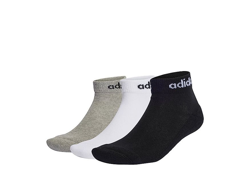 adidas Sportswear Füßlinge LINEAR CUSHIONED ANKLE SOCKEN, 3 PAAR (1-Paar) günstig online kaufen