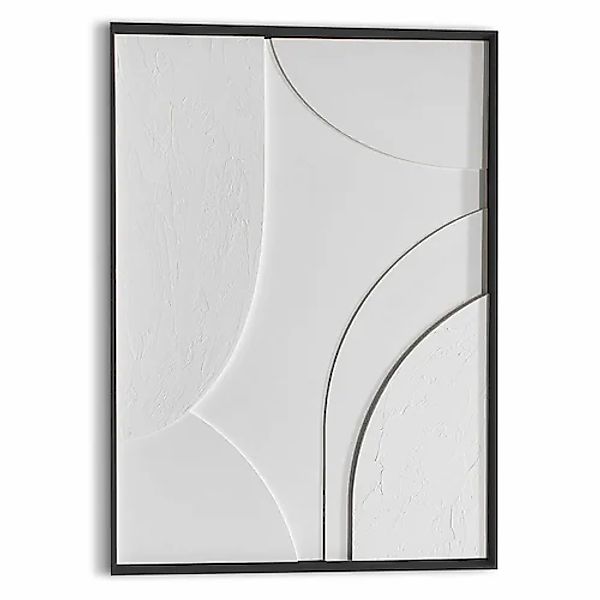 Reinders! Wandbild »Terrace« Wohnzimmer - Weiß - MDF - Abstrakt - 50x70 cm günstig online kaufen