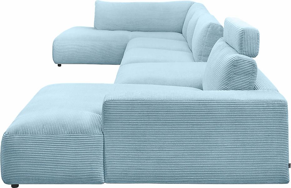 Musterring Wohnlandschaft "Lucia U-Form", Cord-Bezug, inklusive Kopfstütze, günstig online kaufen