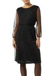 comma Meshkleid mit Glitzerdetails günstig online kaufen