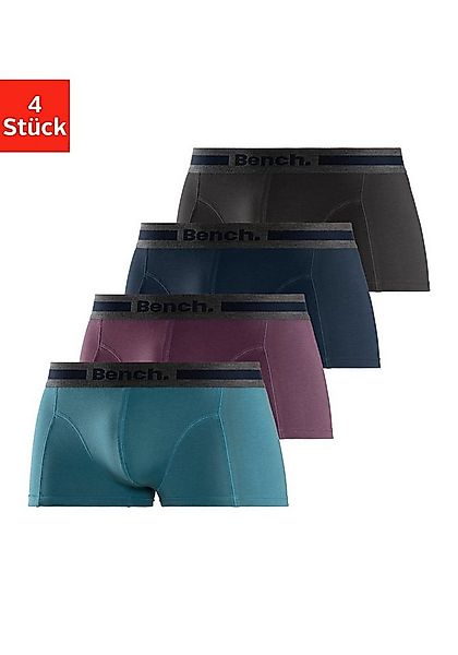 Bench. Hipster Packung, 4 Stk. knapp sitzende Boxershorts aus Baumwollmisch günstig online kaufen