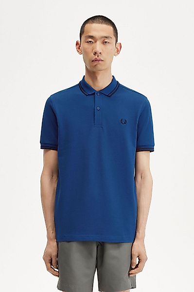 Fred Perry Poloshirt M3600 Kobaltblau R84 - Größe S günstig online kaufen