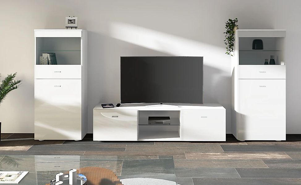 borchardt Möbel Wohnwand "Scala" günstig online kaufen