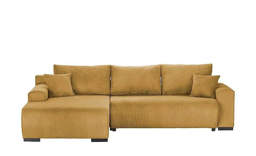 smart Ecksofa  Nelly ¦ gelb ¦ Maße (cm): B: 270 H: 85 T: 185.0 Polstermöbel günstig online kaufen
