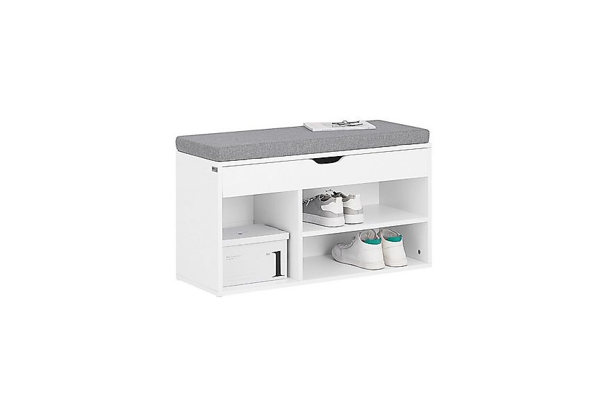 SoBuy Schuhbank FSR45, Schuhbank mit Sitzfläche Garderobenbank Flur, Eingan günstig online kaufen