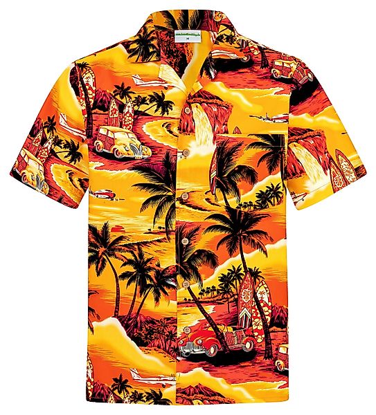 Hawaiihemdshop.de Hawaiihemd Hawaii Hemd Herren Baumwolle günstig online kaufen
