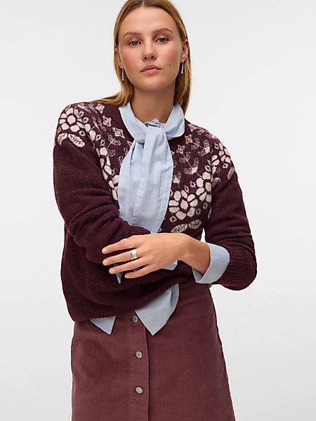 Vero Moda Strickpullover "VMSIMONE LS NORDIC PULLOVER GA REP BOO" günstig online kaufen