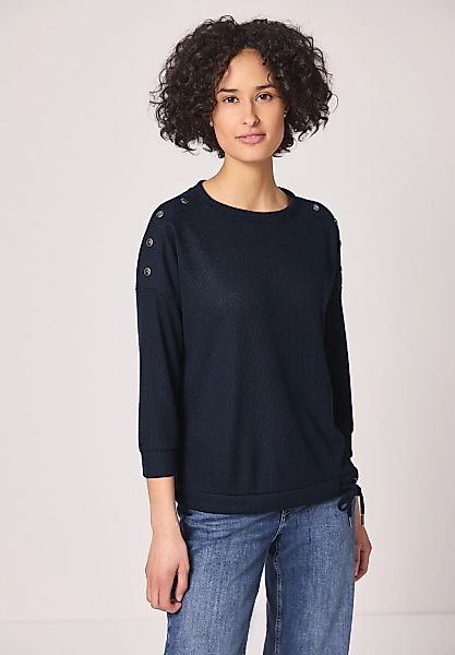 STREET ONE 3/4-Arm-Shirt mit U-Boot-Ausschnitt günstig online kaufen