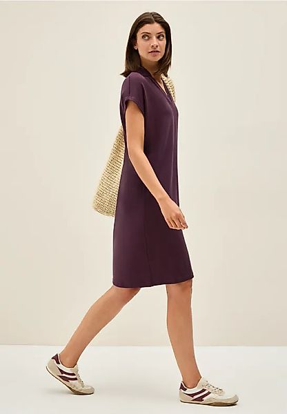 Cecil Strickkleid Ohne Taschen mit Hemdkragen günstig online kaufen