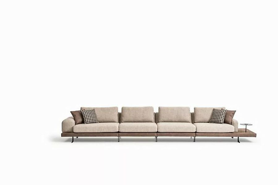 JVmoebel Big-Sofa Luxus Sofa 6 Sitzer Couch Polster Textil Wohnzimmer Moder günstig online kaufen