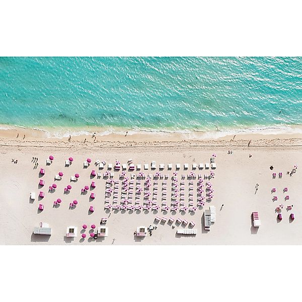 Komar Fototapete Vlies Pink Umbrella  400 x 250 cm günstig online kaufen