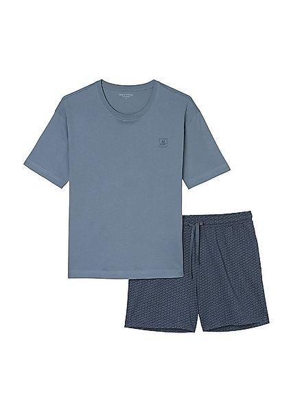 Marc O'Polo Shorty Mix & Match Cotton (2 tlg) mit unifarbenem Shirt und gem günstig online kaufen