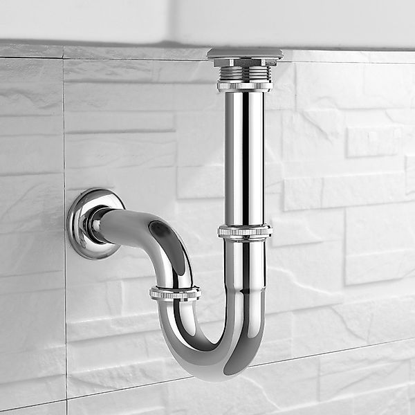 Auralum Max Siphon Waschbecken Ablaufgarnitur mit günstig online kaufen