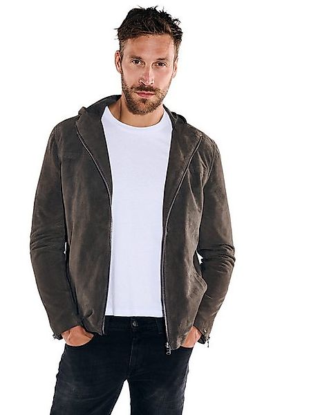 emilio adani Lederjacke Lederjacke mit Kapuze günstig online kaufen