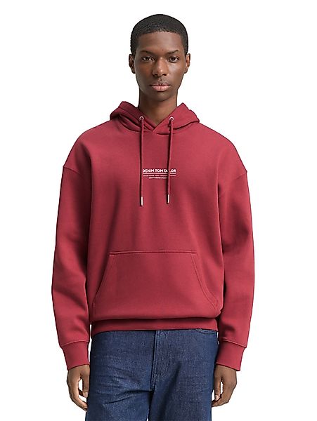 TOM TAILOR Denim Hoodie mit Logo günstig online kaufen