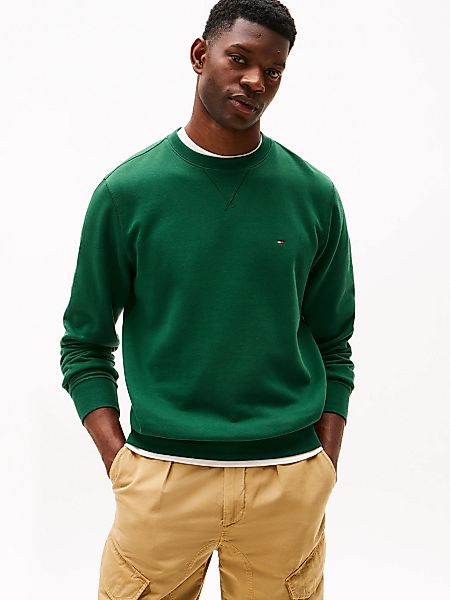 Tommy Hilfiger Sweatshirt "ESS SEASONAL FLEECE CREWNECK", mit Logostickerei günstig online kaufen
