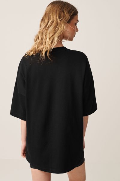 Next T-Shirt Langes Oversized Fit T-Shirt günstig online kaufen