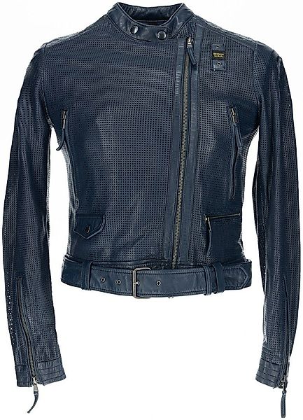 Blauer Allwetterjacke USA Moore Perforierte Damen günstig online kaufen