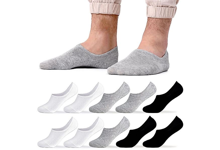 OCCULTO Füßlinge Herren Füsslinge 10er Pack (Modell: Strolch) (10-Paar) günstig online kaufen
