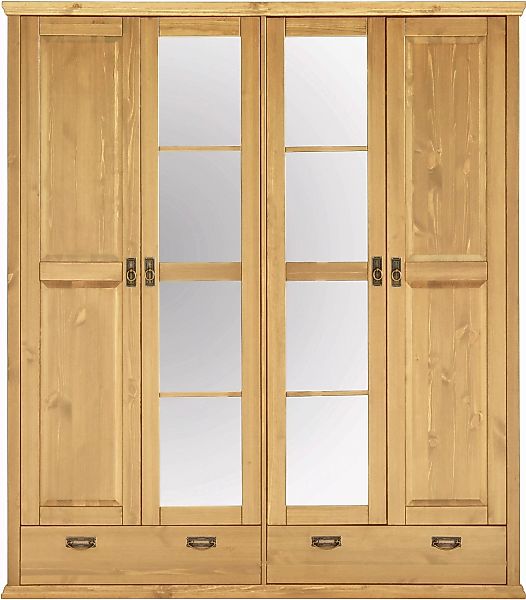 Home affaire Kleiderschrank "Madrid", (3 Breiten: 90/164/245 cm H/T ca.190/ günstig online kaufen
