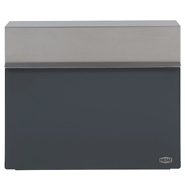 Renz Briefkasten Piazza S Anthrazit 31,3 cm x 37,5 cm x 11,5 cm günstig online kaufen